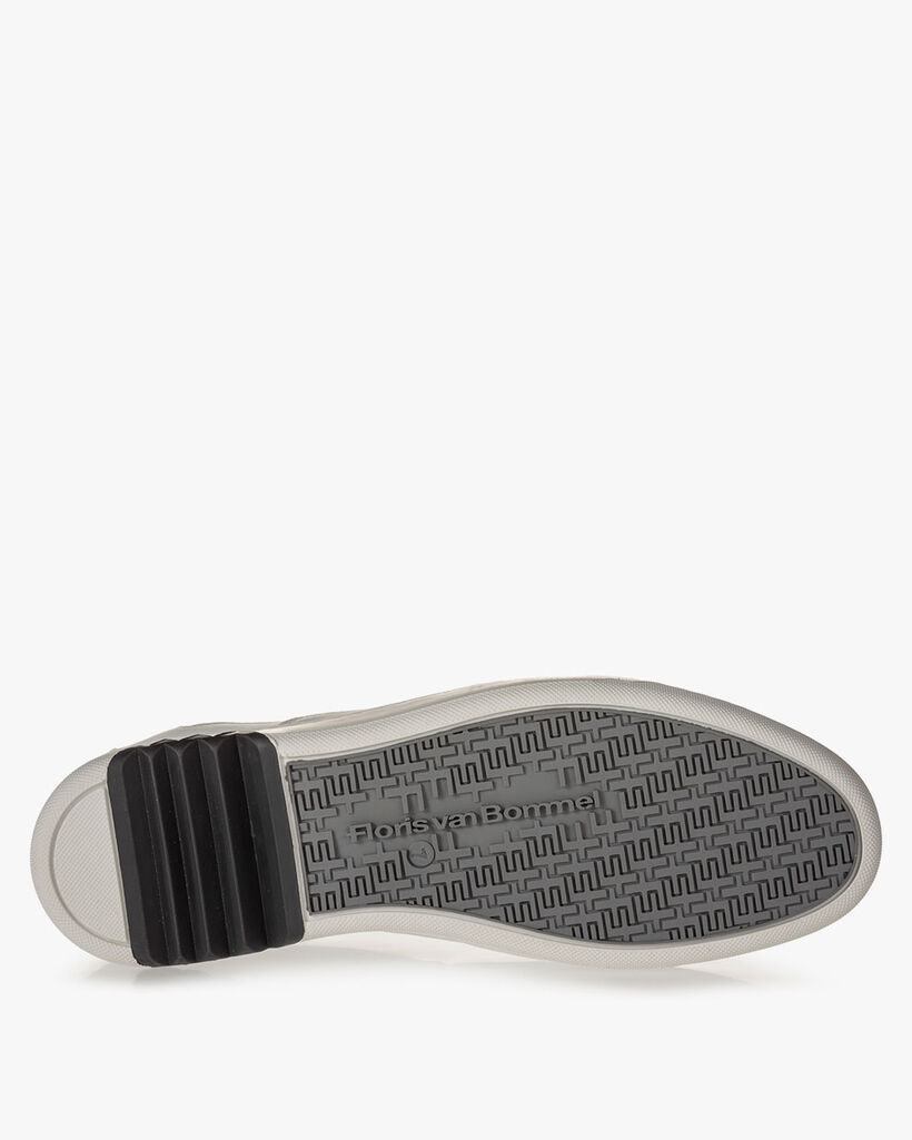 Sneaker calf leather white