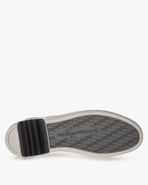 Sneaker calf leather white