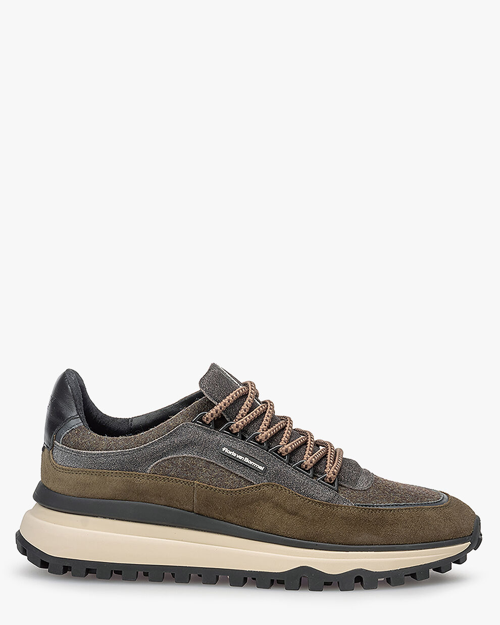 Men's sneakers De Gripper 03.01 Dark green | Floris van Bommel