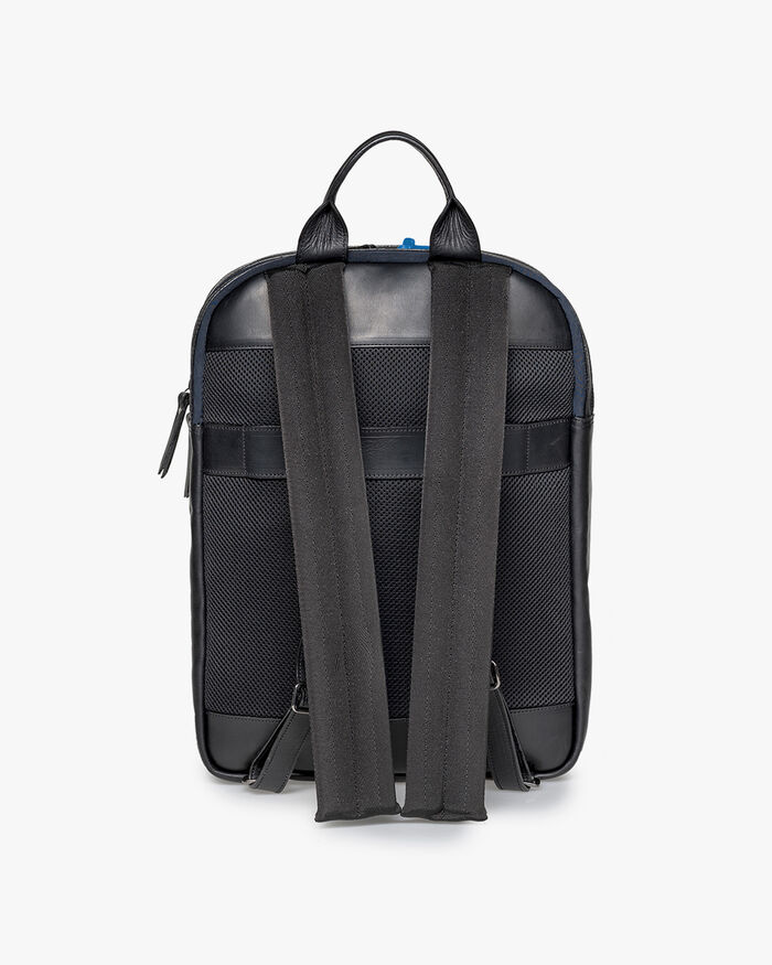 Backpack textile blue
