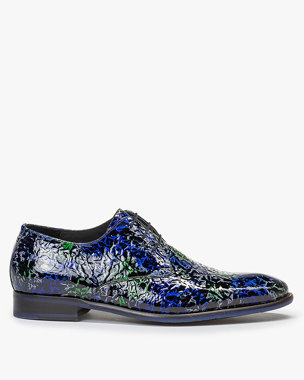 Lace up shoes men De Stapper 20.26 Dark blue Floris van Bommel