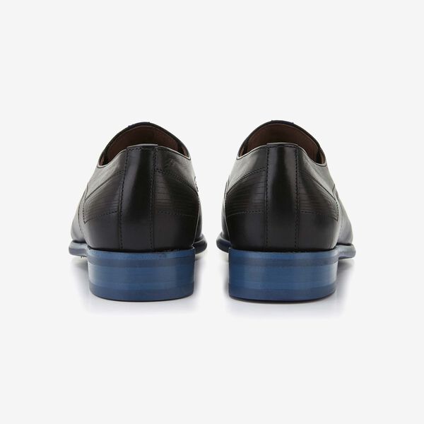 Floris van Bommel black leather men's lace-up shoe