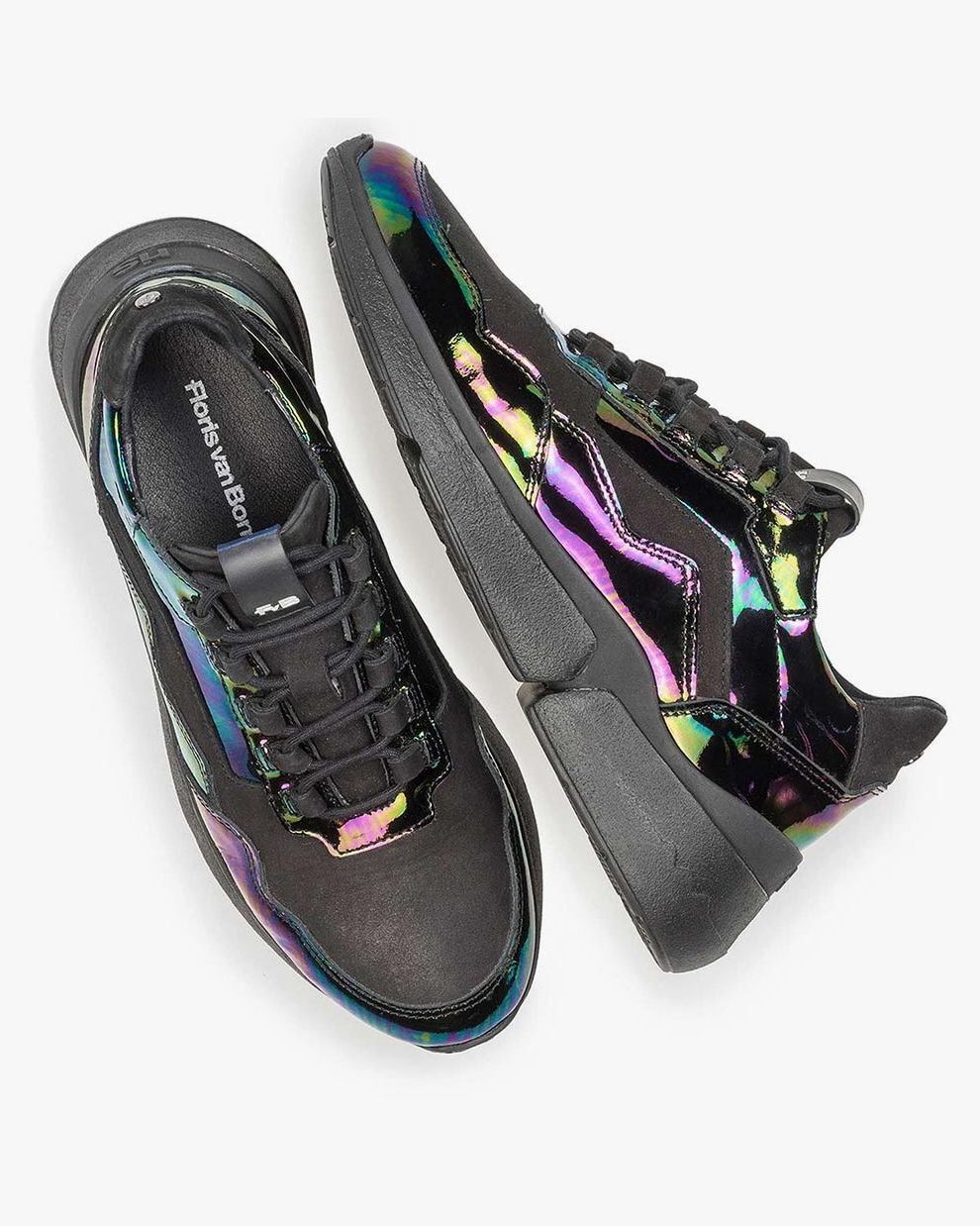 Black iridescent shoes new arrivals
