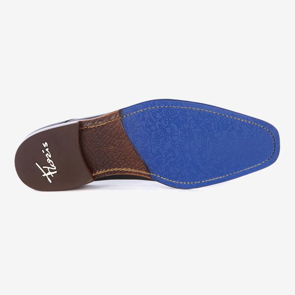 Floris van Bommel black leather men's lace-up shoe