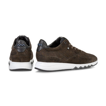 Nineti sneaker suede dark green