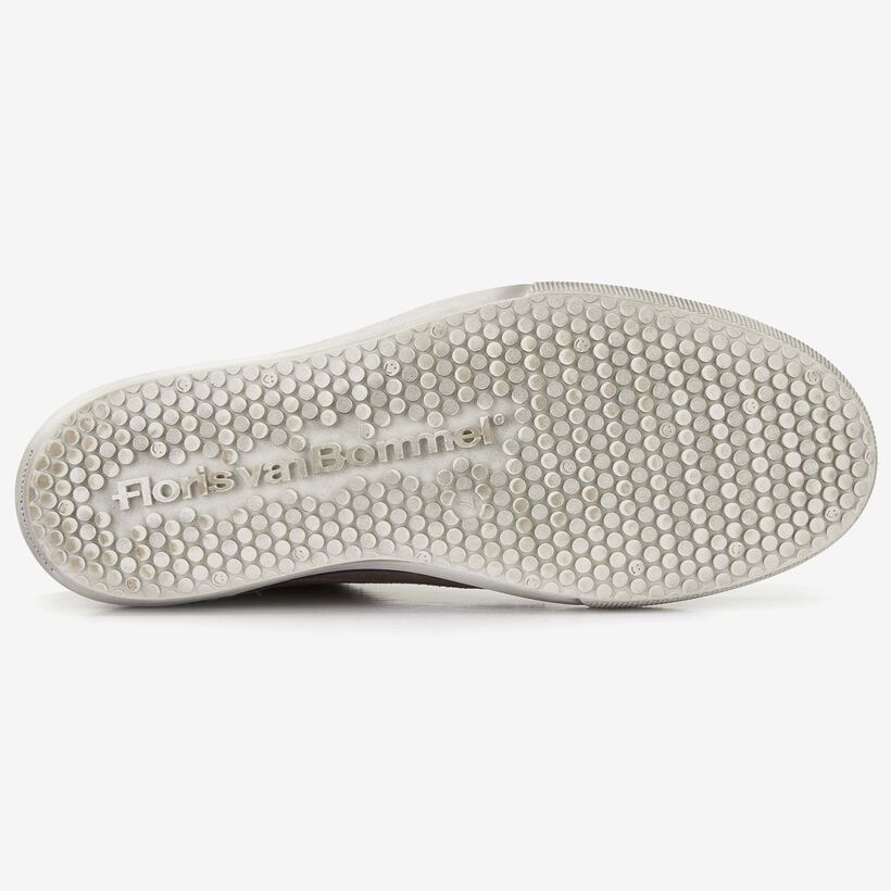 Floris van Bommel taupe suede men's sneaker