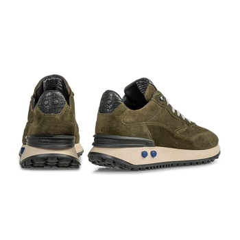 Vinti sneaker suede dark green