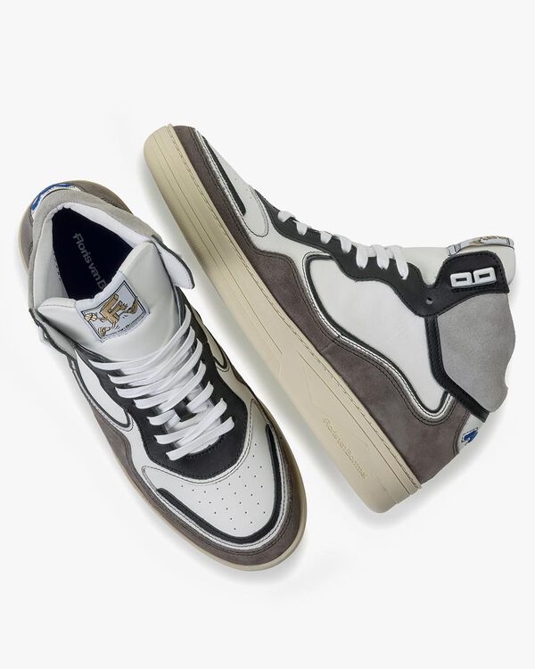 Sneaker calf leather black