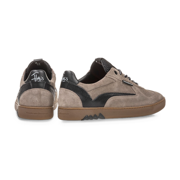 Sneaker suede taupe