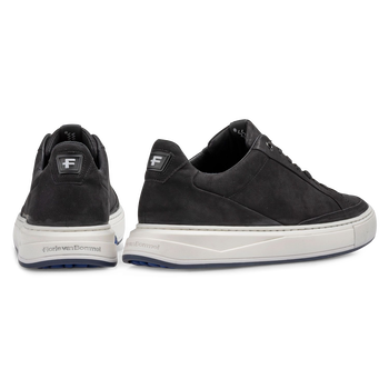 Sneaker nubuck leather black