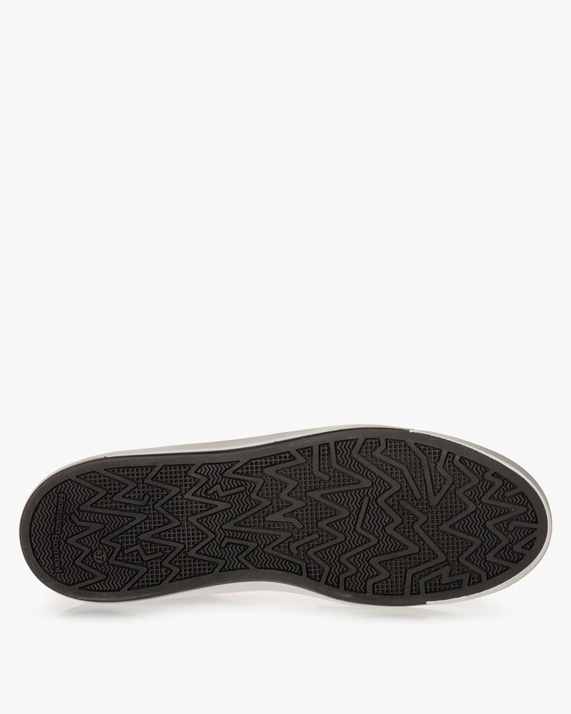 Sneaker calf leather white