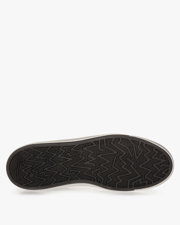 Sneaker calf leather white