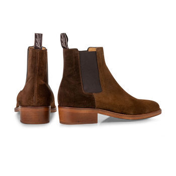 Chelsea boot suede cognac