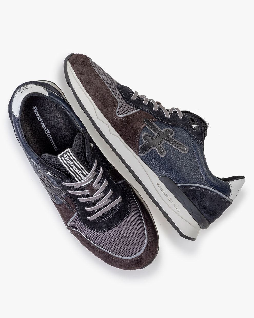 Floris van Bommel sneaker 16284/02 oranje. online bestellen