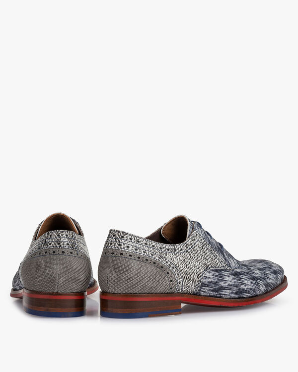 Lace shoe black/white