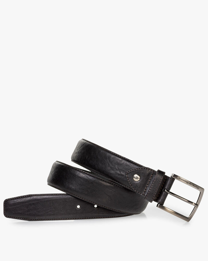 Belt leather black