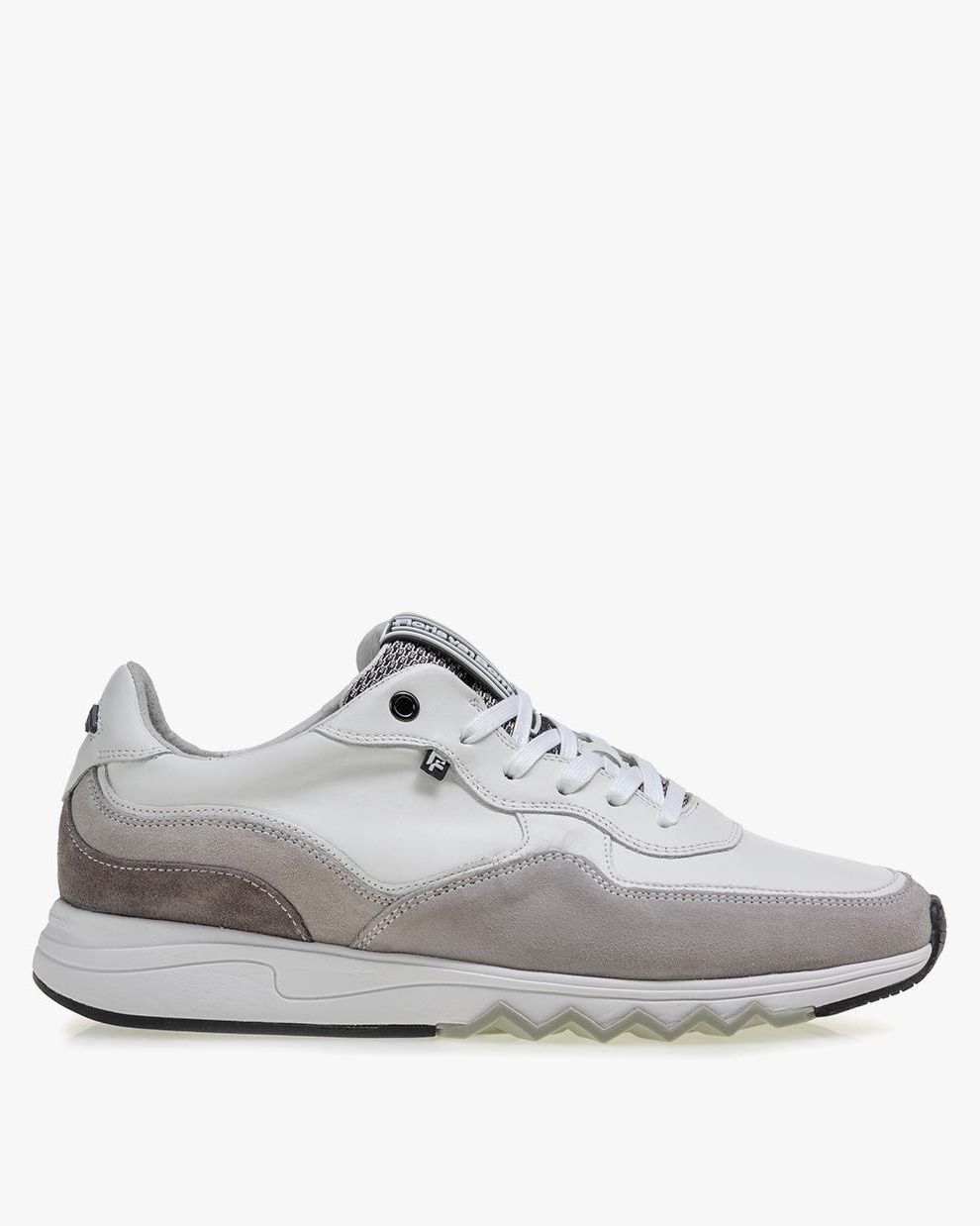 Nineti white leather 16392 07 Floris van Bommel Official