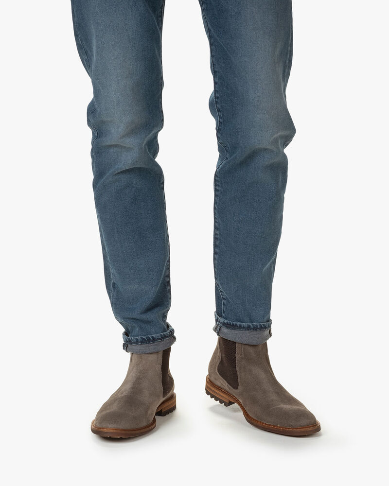 Chelsea boot suede dark grey