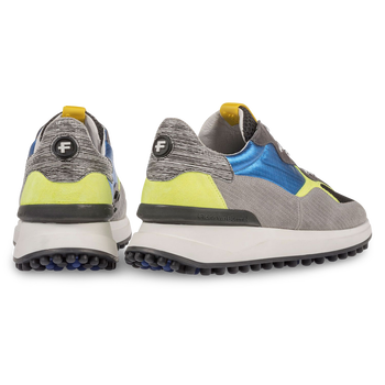 Multi-colour sneaker yellow/blue