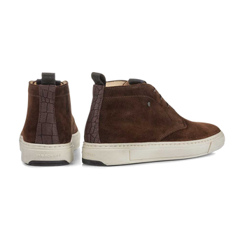 Desert boot suede dark brown