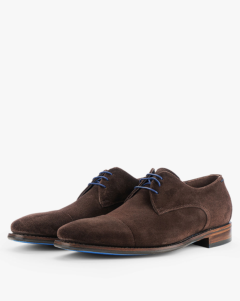 Lace up shoes men De Loper 16.02 Dark brown Floris van Bommel