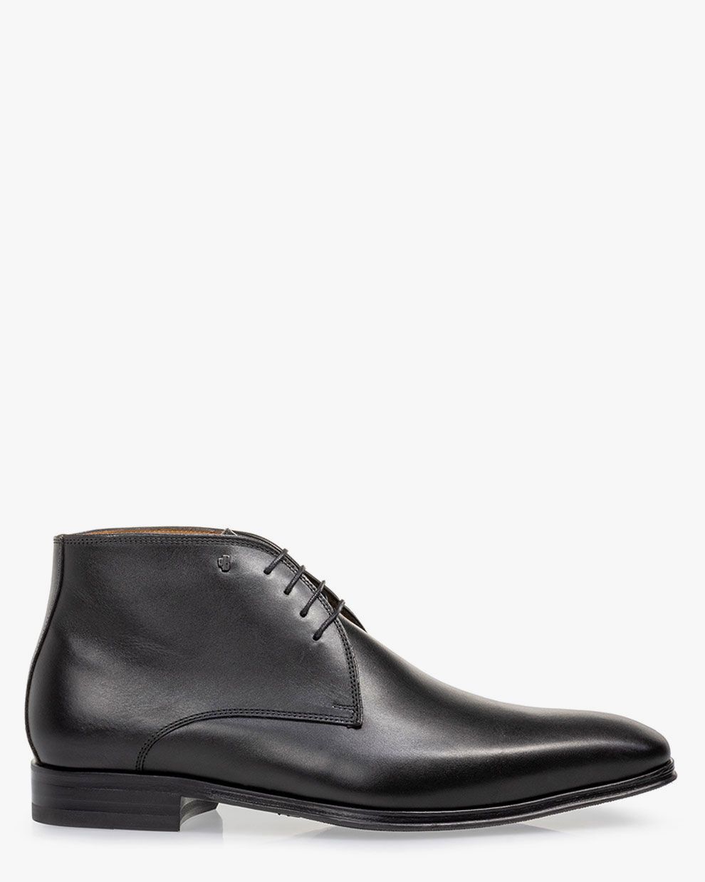 Lace-up shoes men De Smoker 01.00 Black | Floris van Bommel