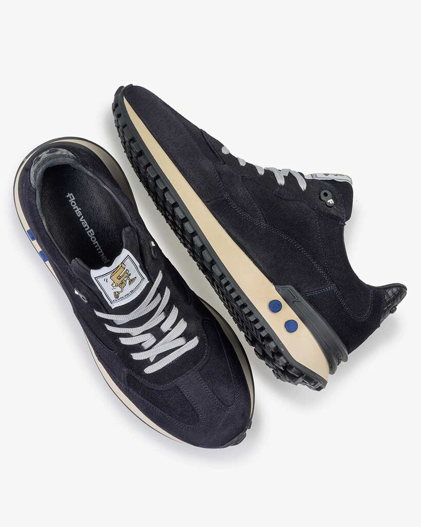 Vinti sneaker suede blue