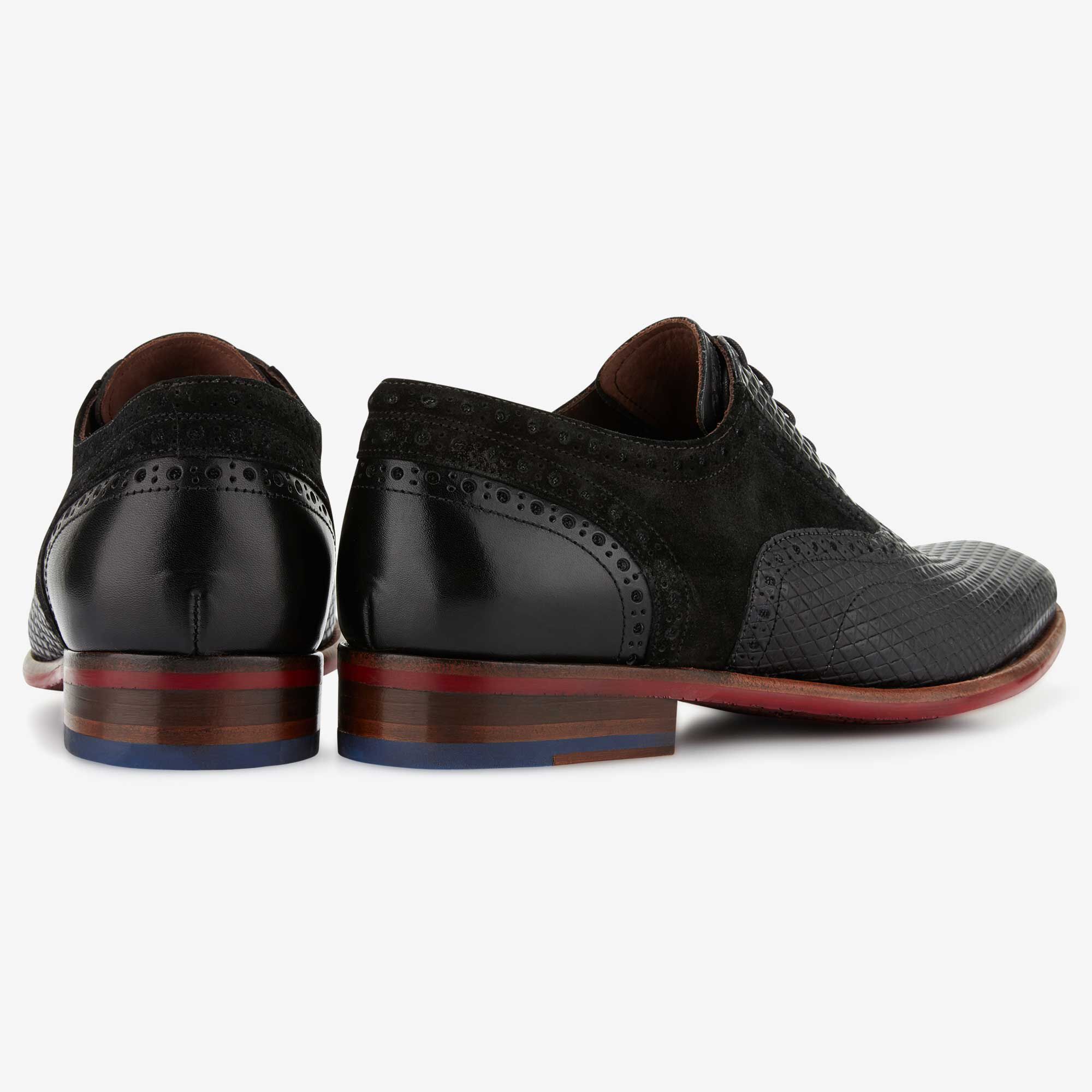 Lace up shoes men Floris van Bommel black men s lace shoe Floris van Bommel