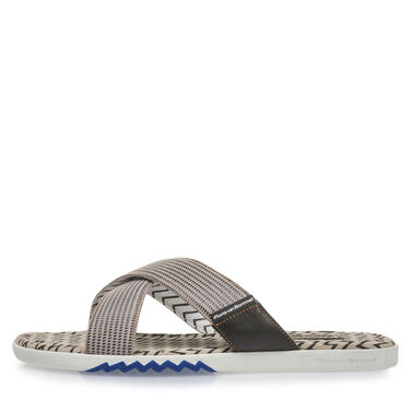 Blue Suede Leather Slipper 20201 13 Floris Van Bommel Official