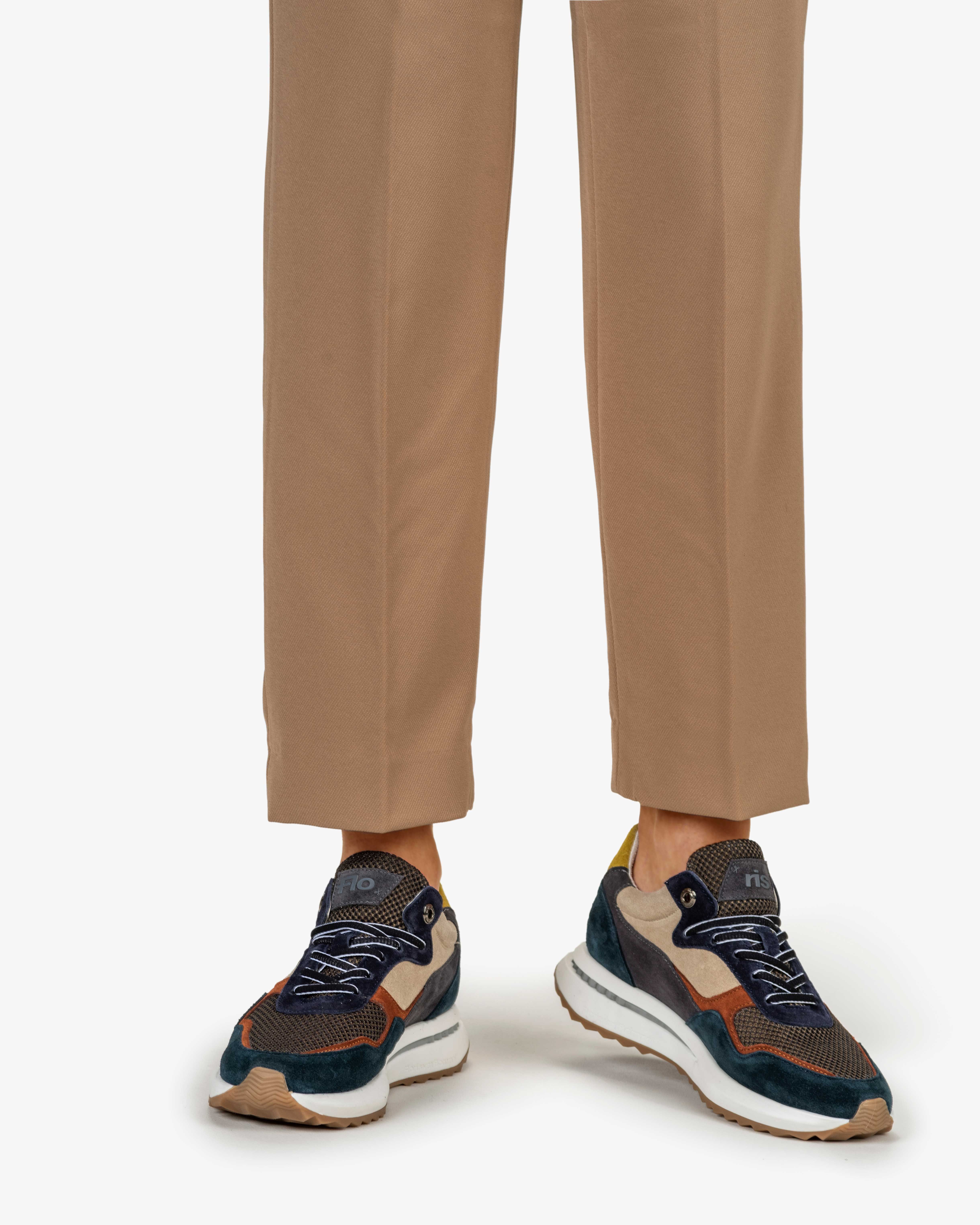 Sneaker suede blue SFW-10065-40-02 | Floris van Bommel Women®