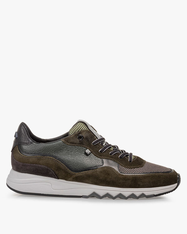 Nineti sneaker dark green