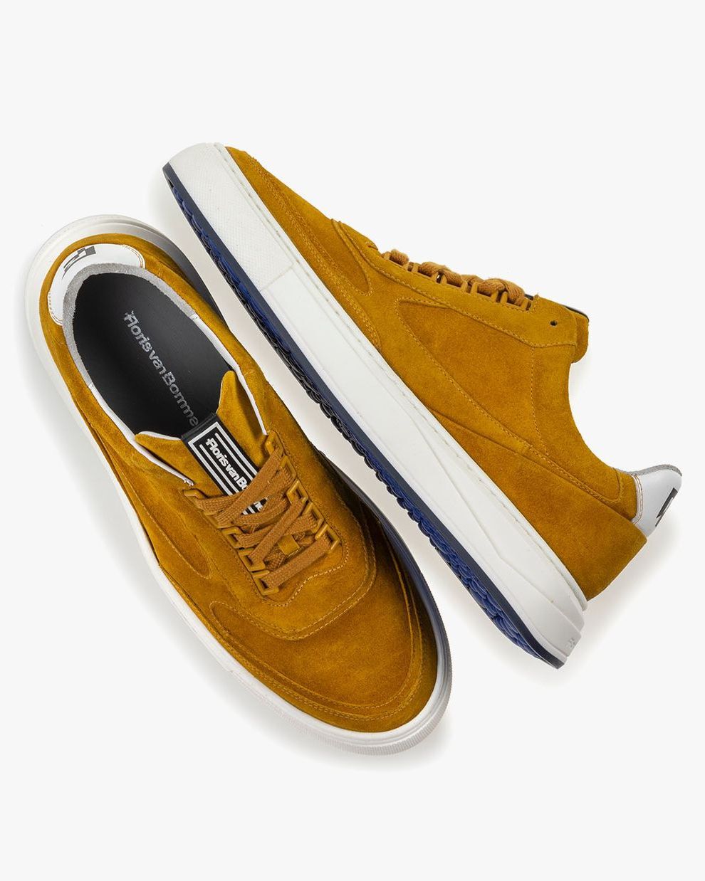 Floris van bommel gele sneakers 2025