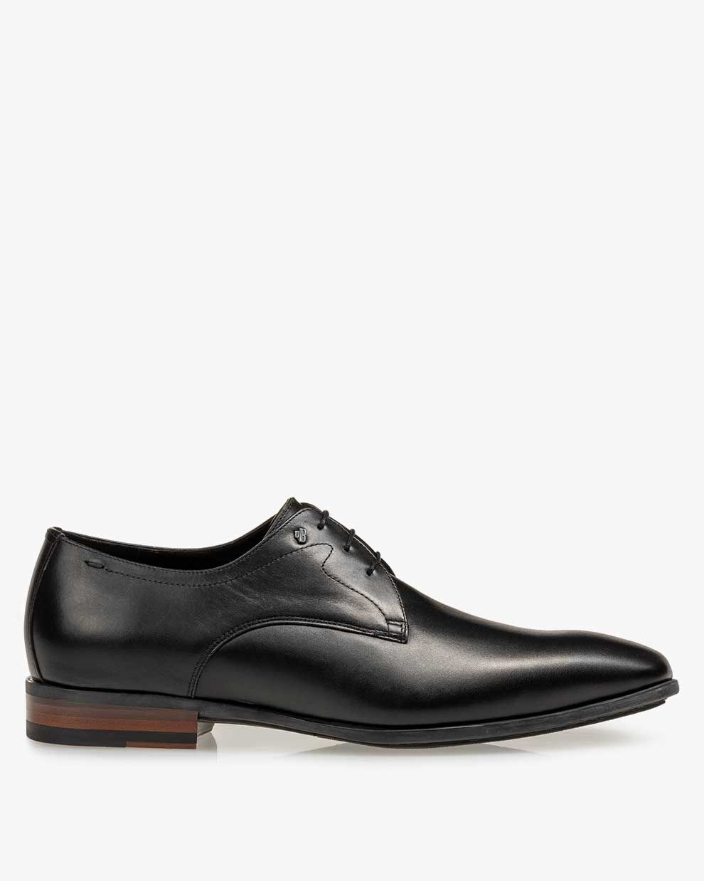 Lace-up shoes men De Smoker 01.00 Black | Floris van Bommel