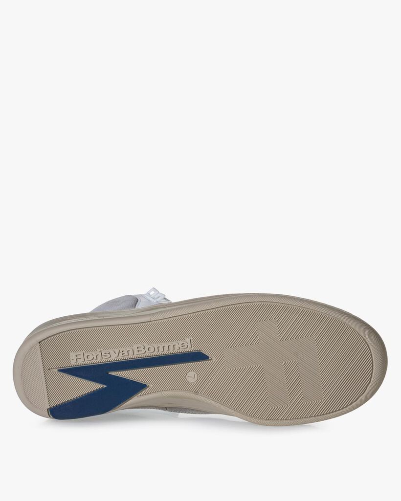 Sneaker calf leather white