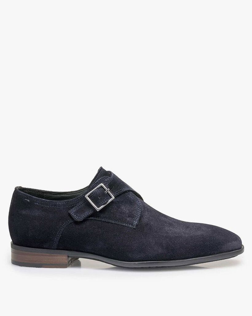 Blue monk strap
