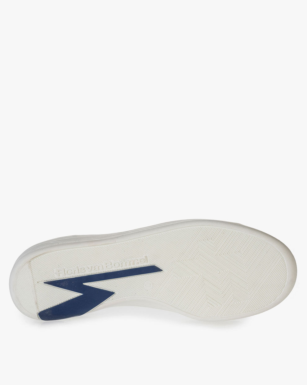 White calf leather sneaker 13265 00 Floris van Bommel Official