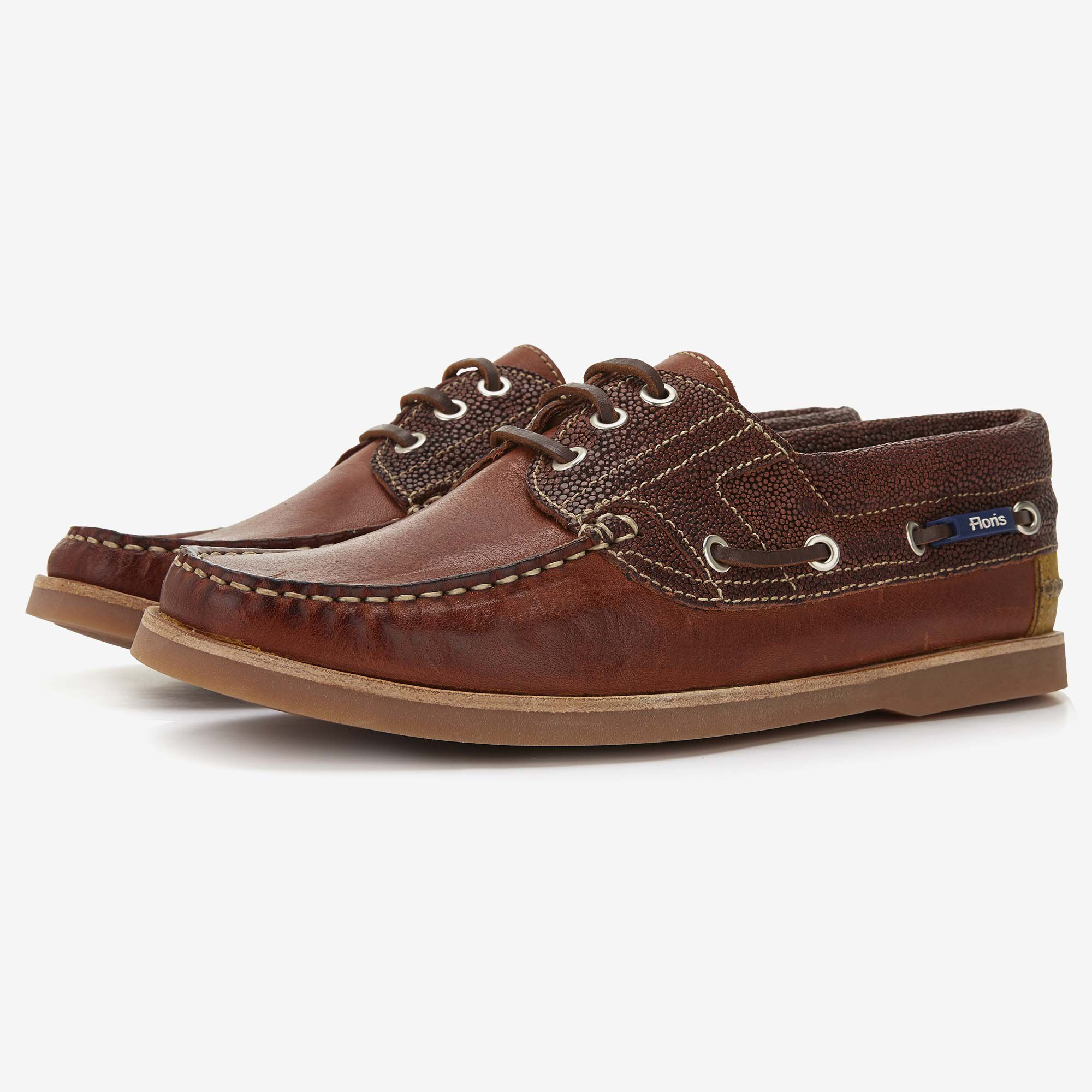 Leren bootschoenen sales
