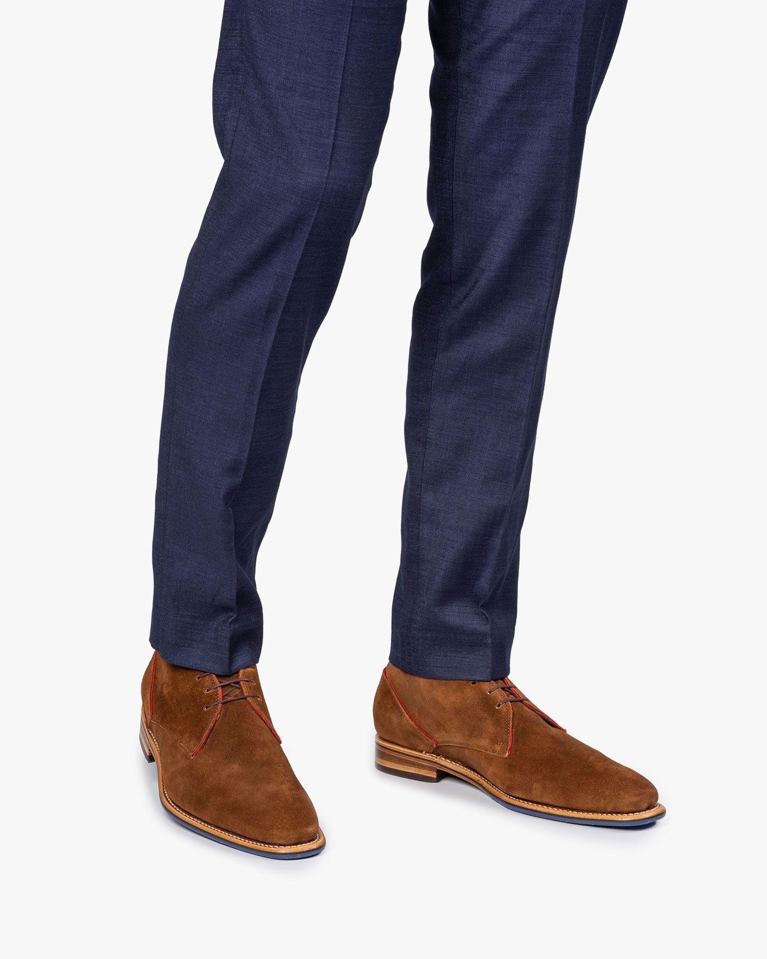 Bruine suede sales schoenen heren