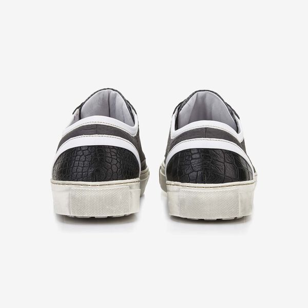 Floris van Bommel grey leather men's sneaker