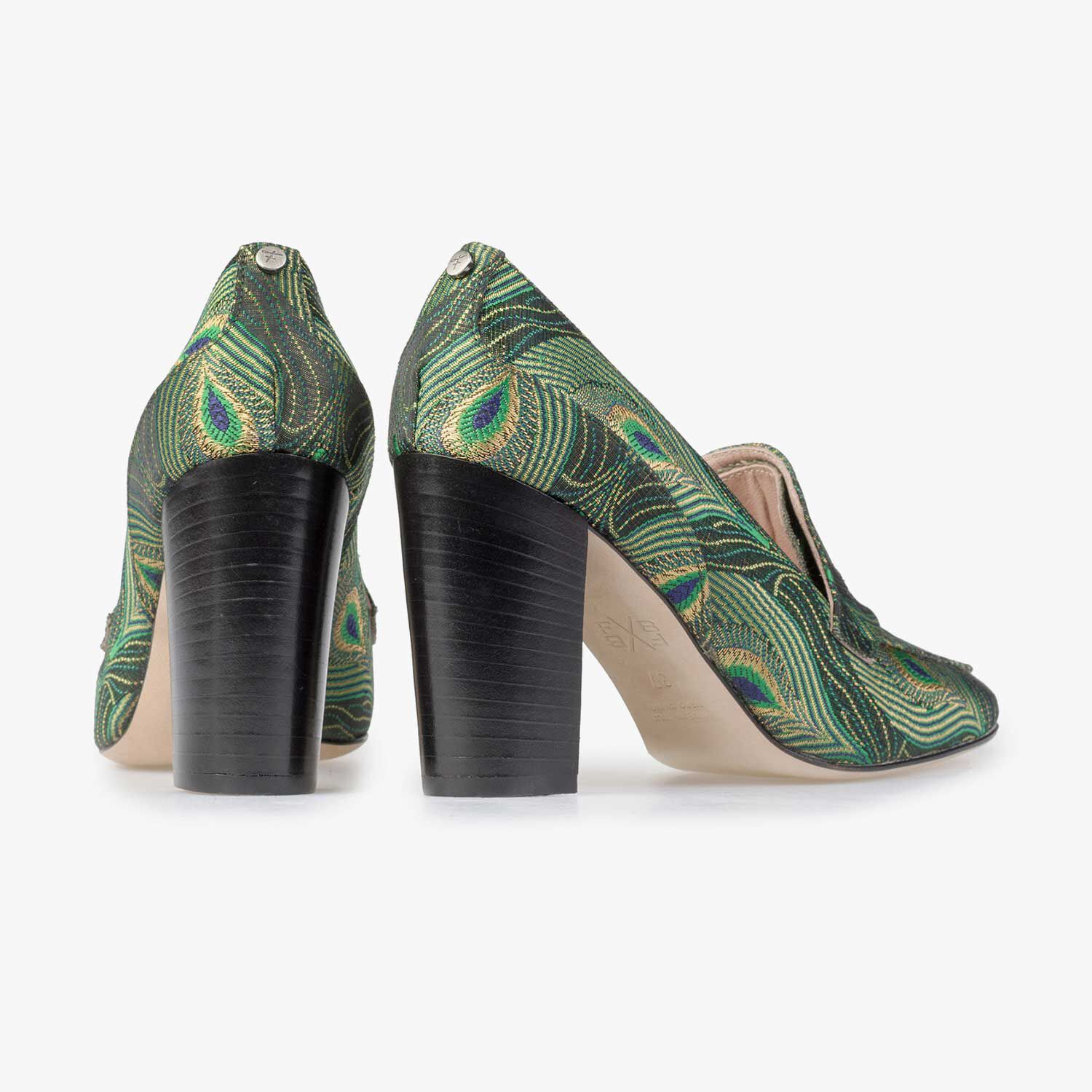 Peacock outlet green heels