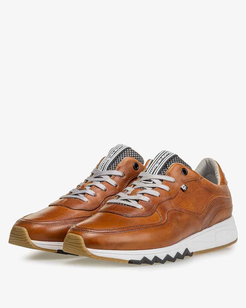 Nineti calf leather cognac