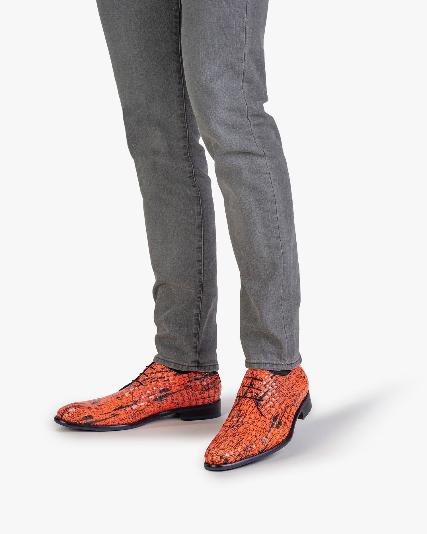 Orange patent shoes clearance