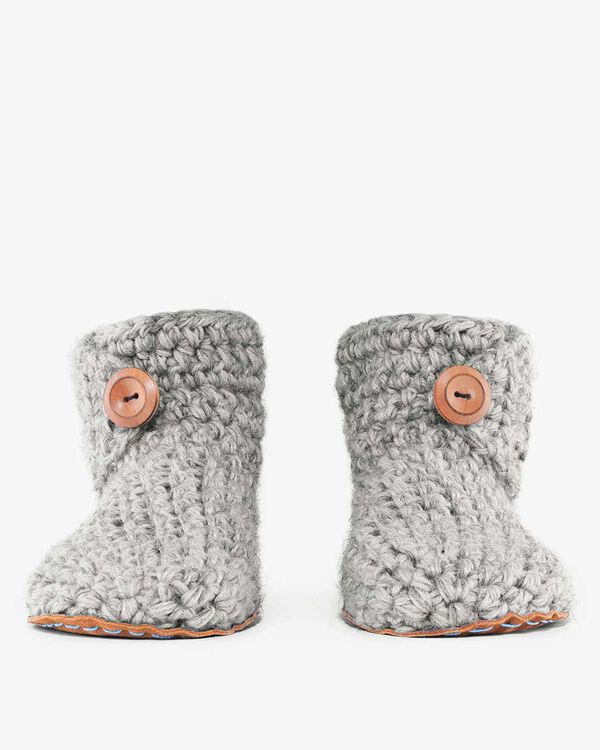 Kingdom of Wow home slippers grey