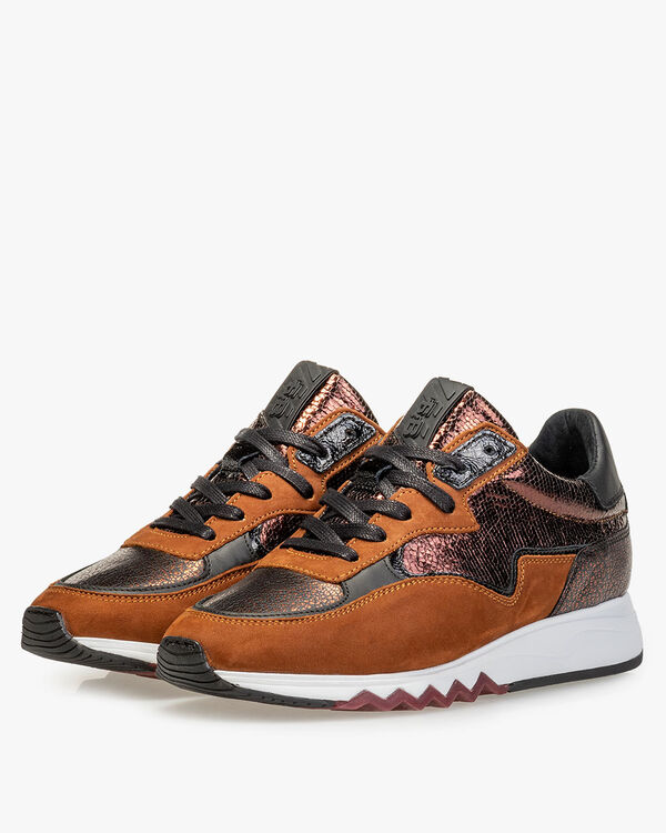 Nineti nubuck leather brown