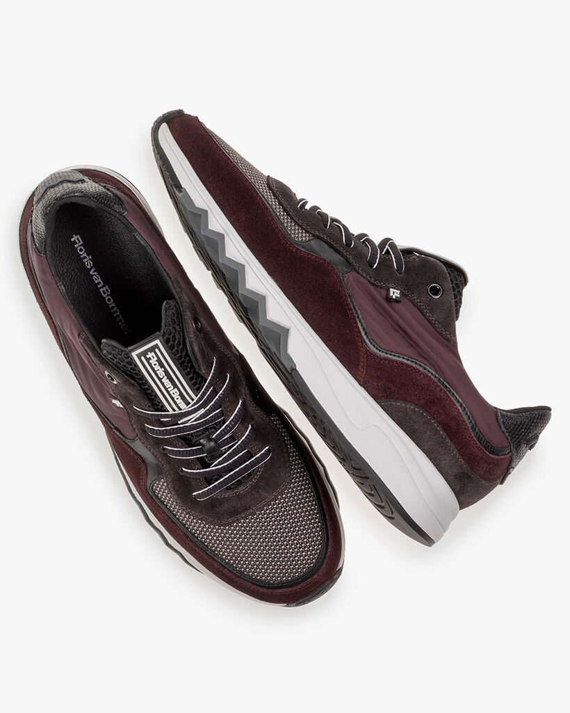 Nineti sneaker dark red