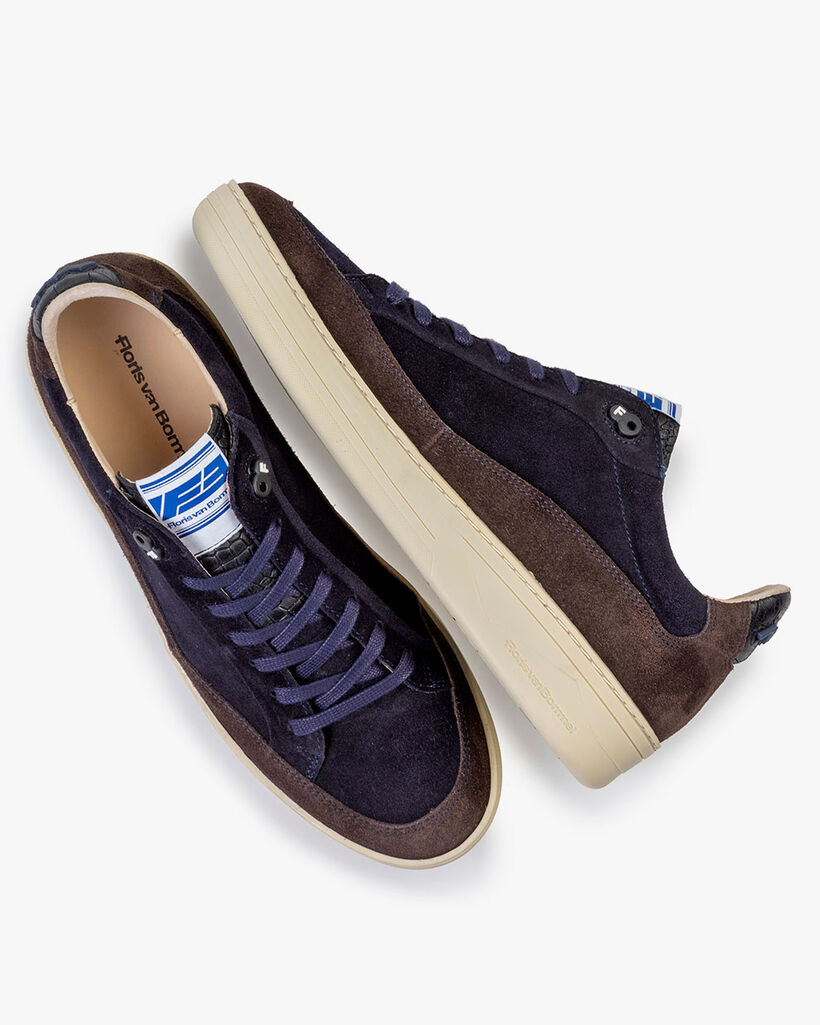 Sneaker suede blue