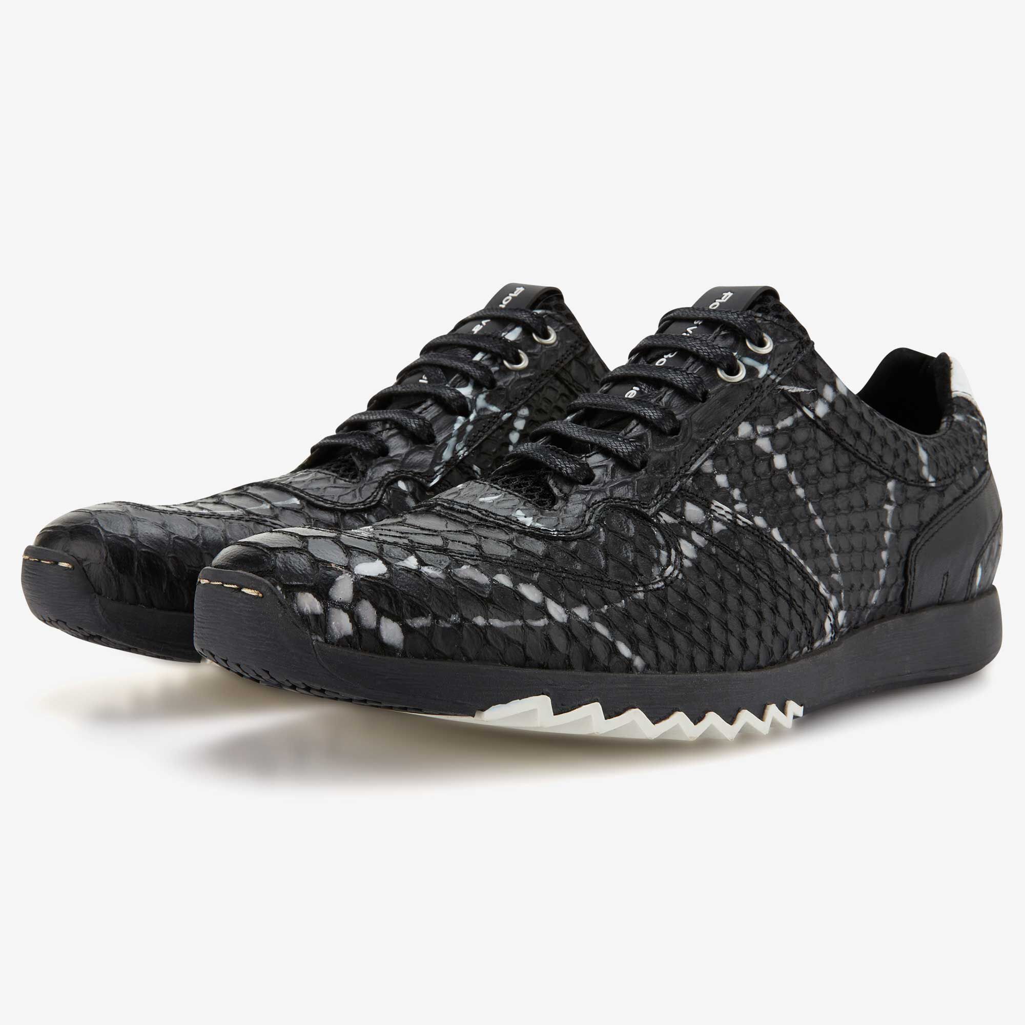 Black snake print shoes on sale