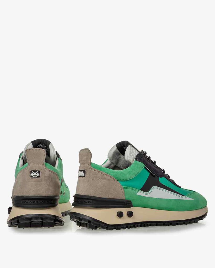 Sneaker Space Invaders green