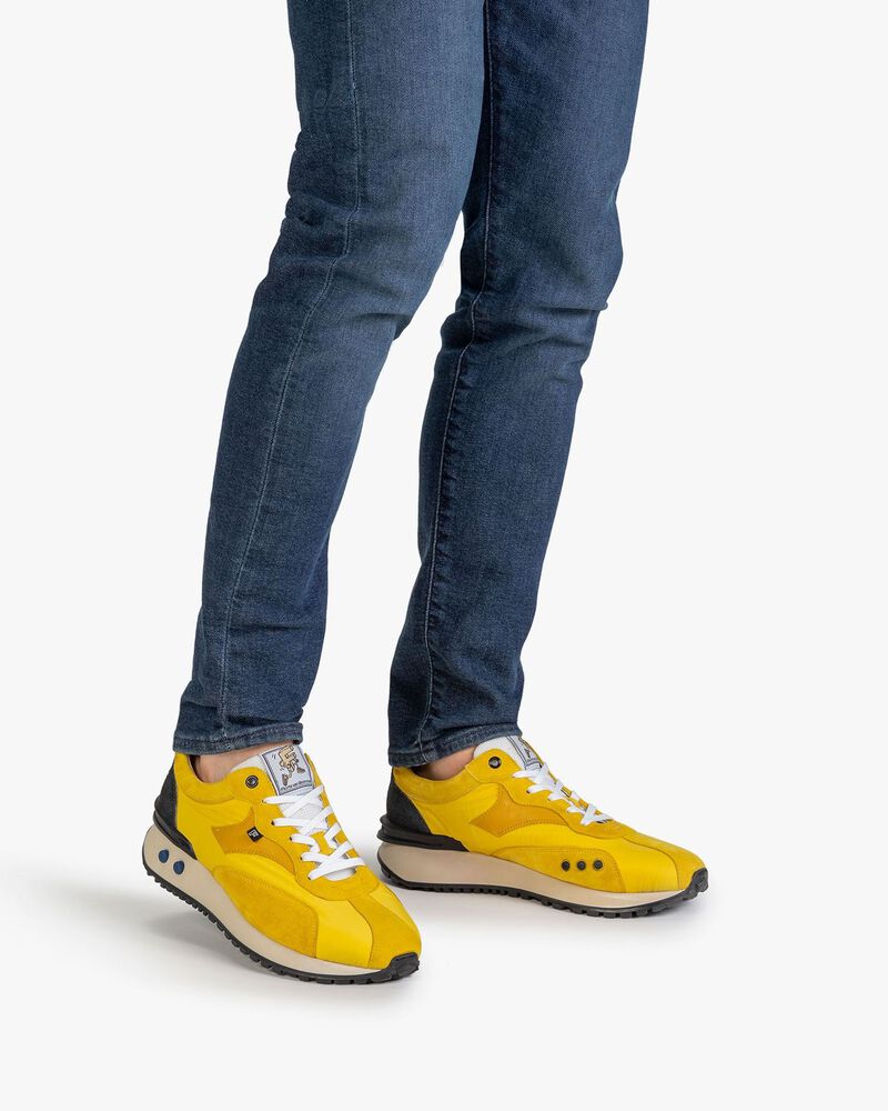 Sneaker textile yellow
