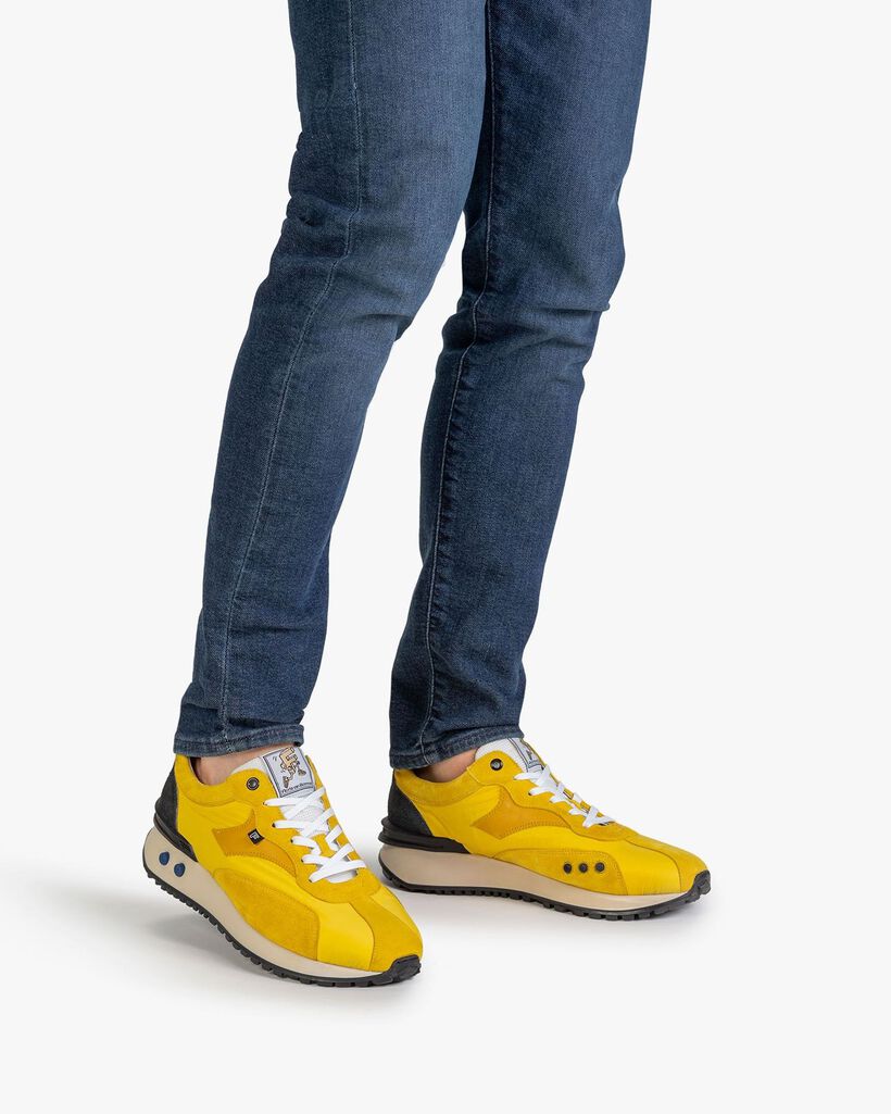 Sneaker textile yellow